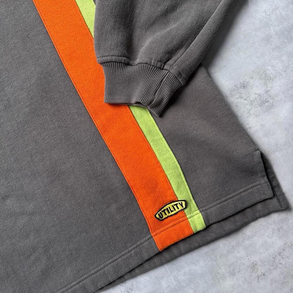 Y2K Utility 00s Quarter Zip Up Sweater - Picture 4 of 7